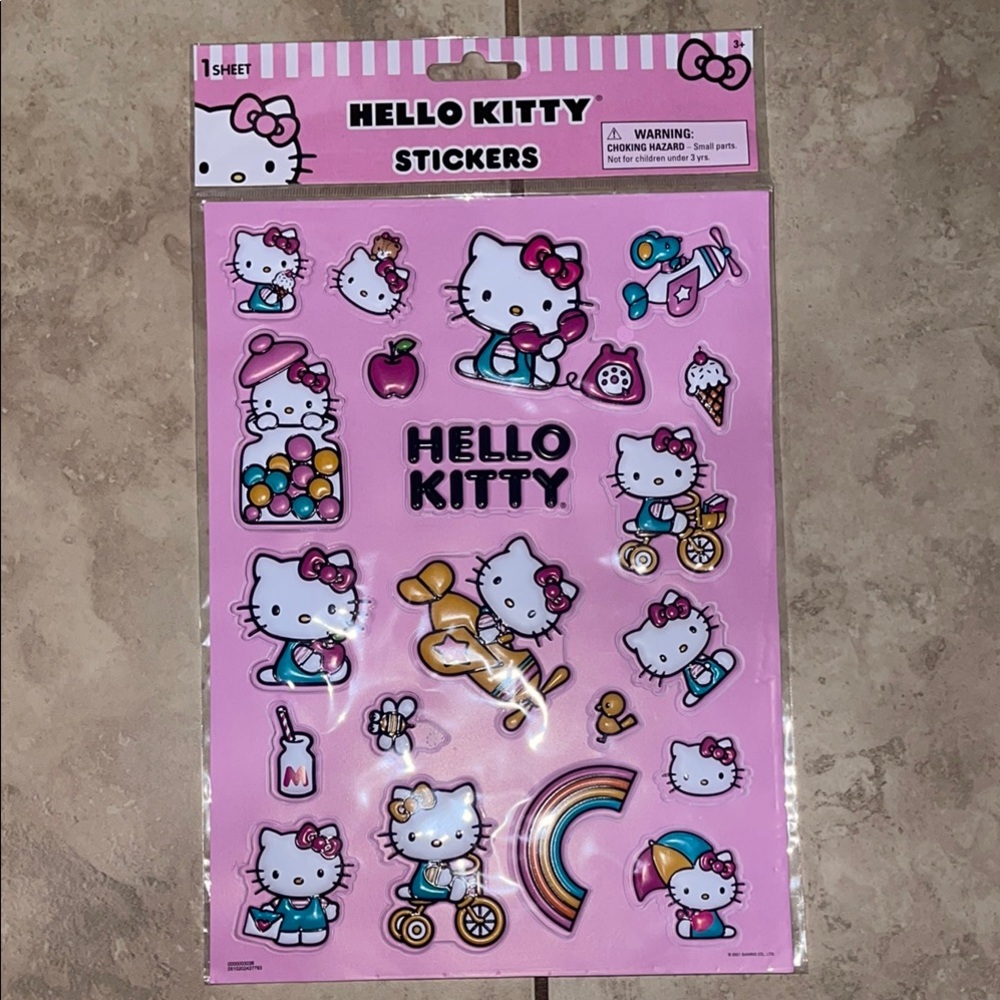 Hello Kitty Pink Sticker Collection